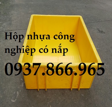 Hộp nhựa B10, thùng nhựa cơ khí, thùng nhựa có nắp đậy, thanh lí hộp nhựa tại hà nội