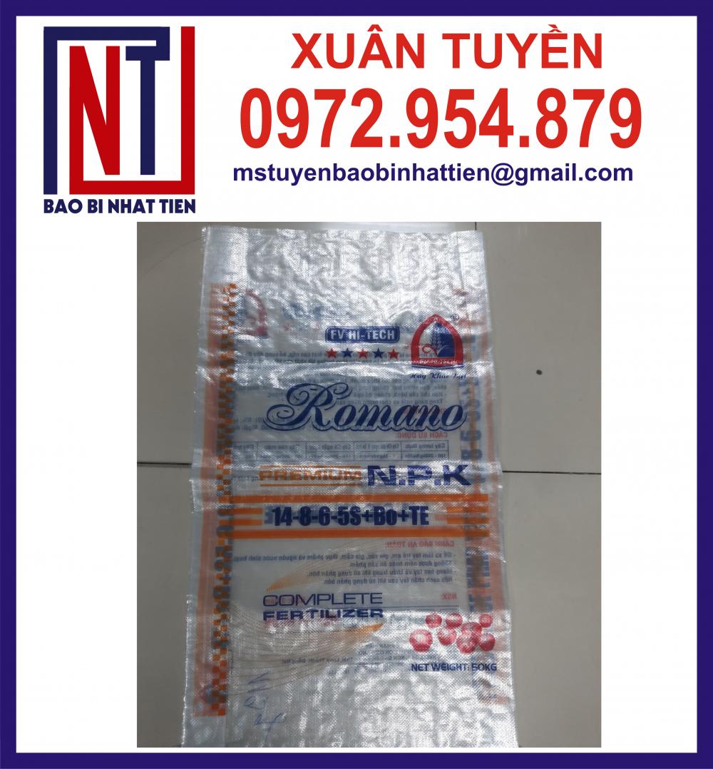 Bao bì phân bón 50kg In Flexo