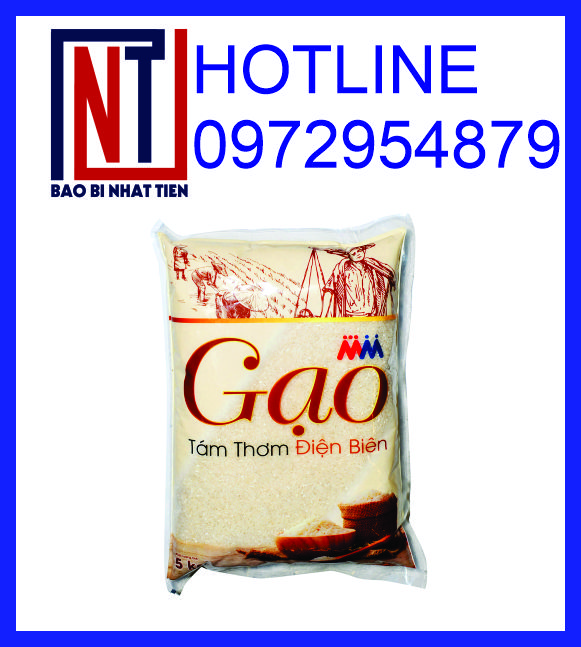 In túi PA/PE đựng gạo 1kg, 2kg, 5kg, 10kg