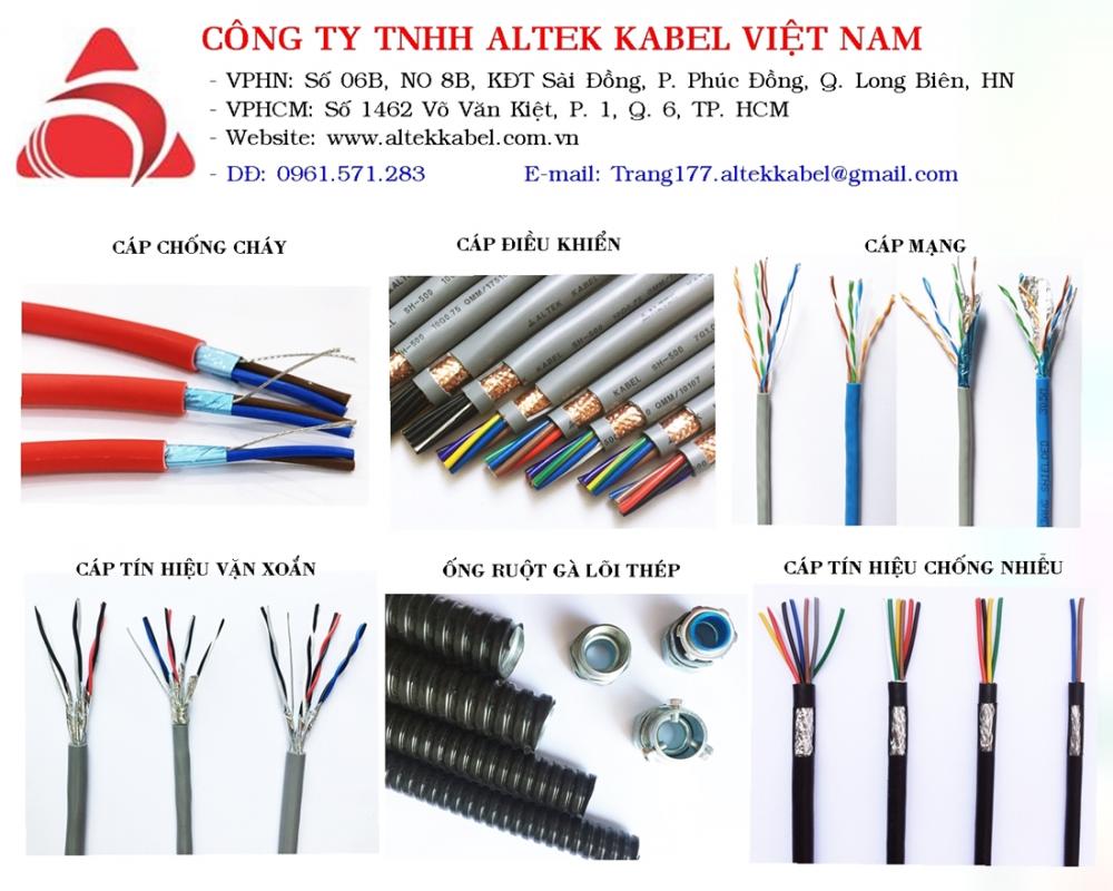 Altek Kabel- chuyên cáp điều khiển lõi mềm giá gốc