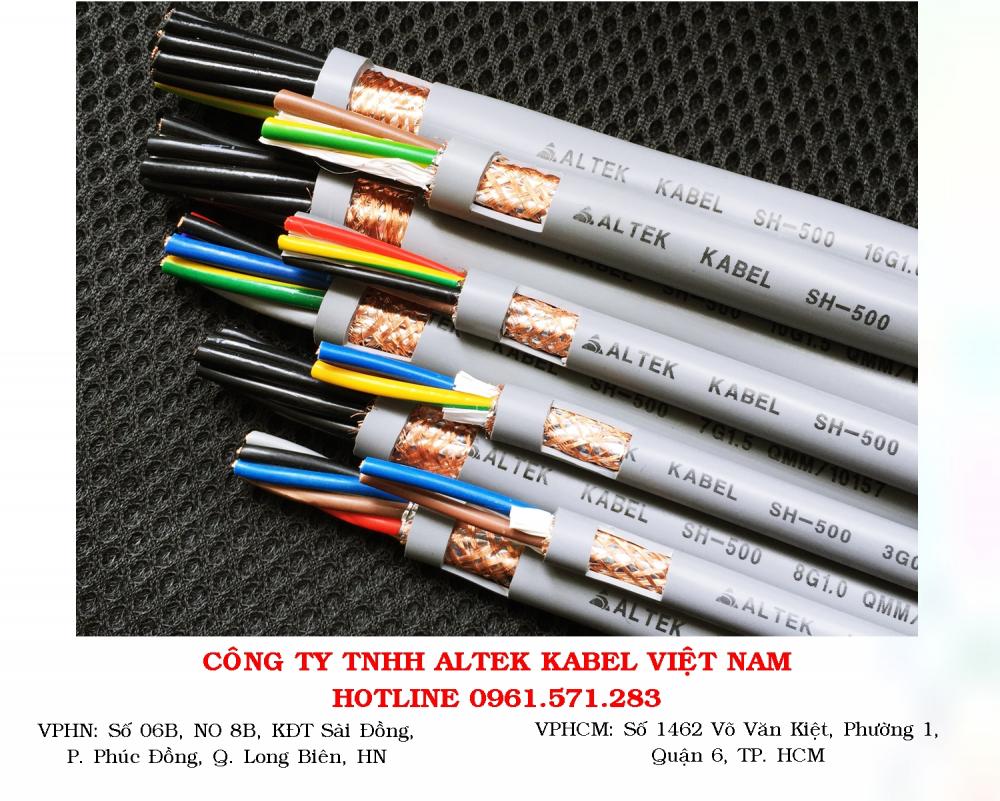 Cáp điều khiển CT500 12g0.5 Altek Kabel