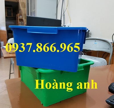 Hộp nhựa hình vuông đựng đinh ốc, khay nhựa đựng linh kiện máy hàn