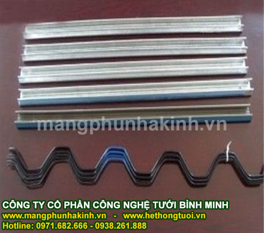 Cung cấp thanh nẹp và zíc zắc cho nhà kính,phụ kiện nhà kính,vật tư nhà kính