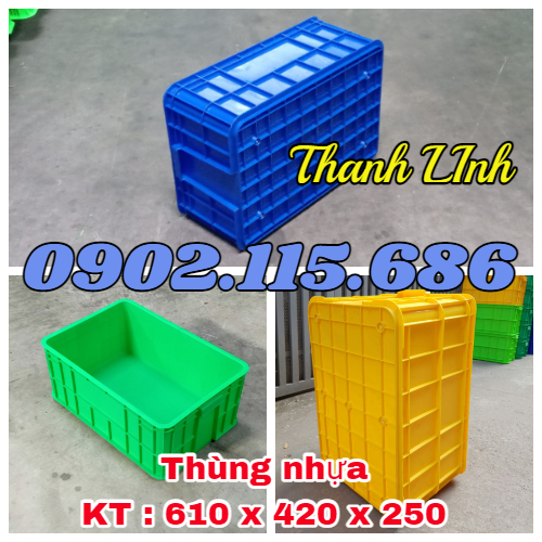 Thùng nhựa HS017 đựng hải sản, thùng nhựa HS017, thùng nhựa đặc, thùng nhựa nông nghiệp, t