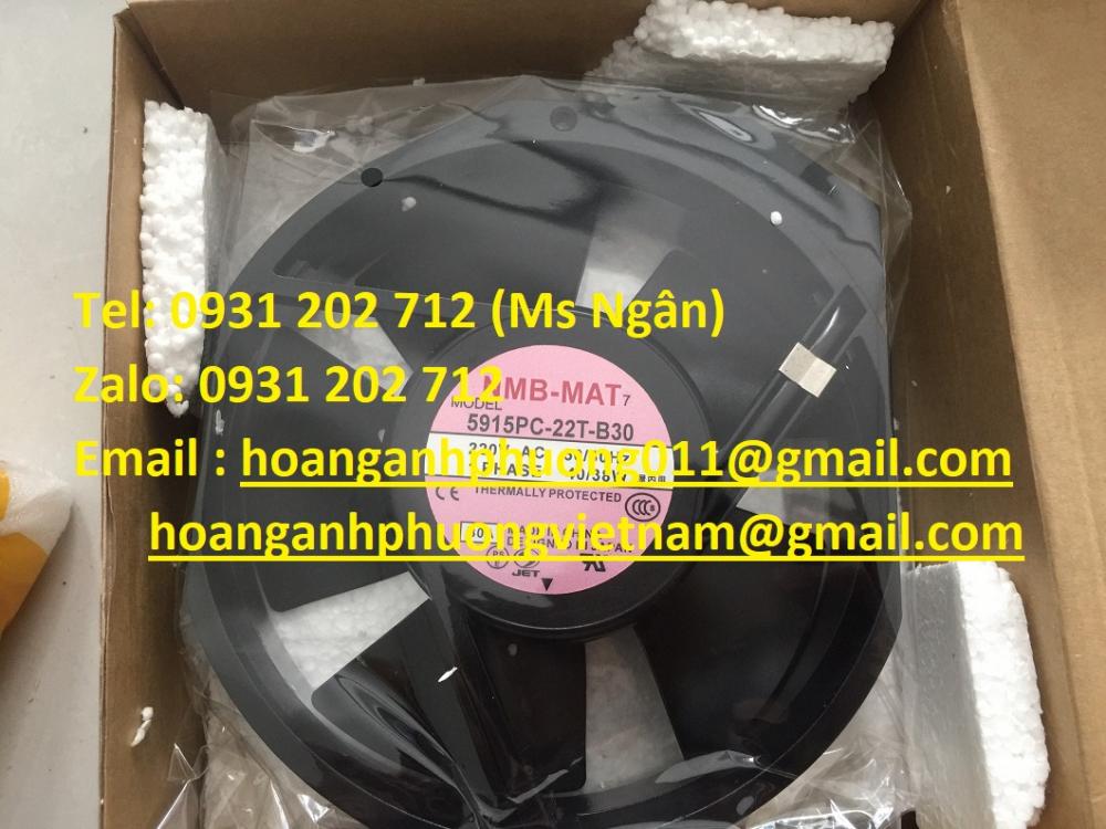 5915PC-22T-B30 Quạt hút NMB chính hãng