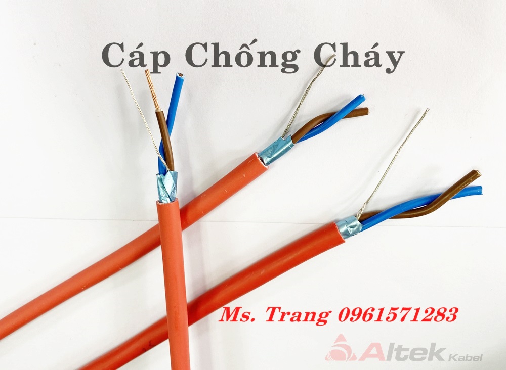 Cáp chống cháy chống nhiễu, dây chịu nhiệt chậm cháy