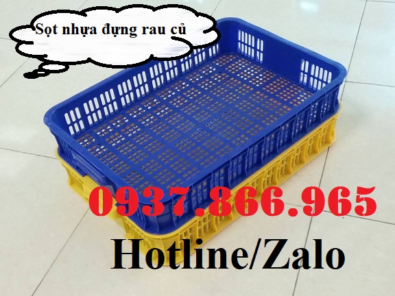 Khay nhựa cao 10 đựng thực phẩm trong siêu thị