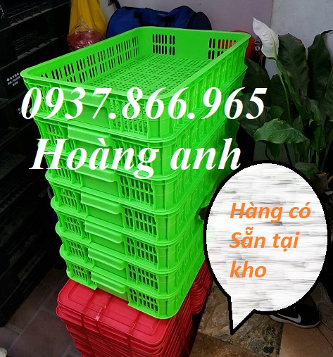 Giá sóng nhựa rỗng  dùng trong các siêu thị, sọt nhựa cao 10