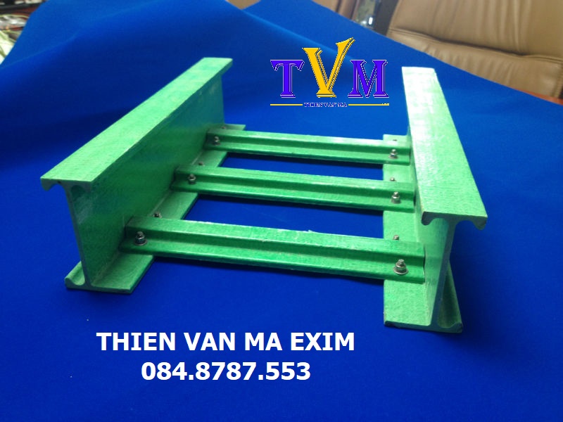 Cable tray, cable ladder frp, thang máng cáp frp cách điện tại việt nam