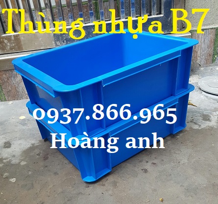 Giá sỉ thùng nhựa công nghiệp, khay nhựa dùng trong cửa hàng cơ khí