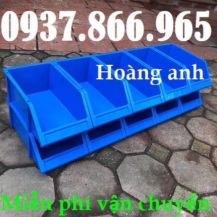 Địa chỉ sản xuất kệ dụng cụ, khau nhựa hình chữ nhật vát đầu, kệ đựng linh kiện có chân ch