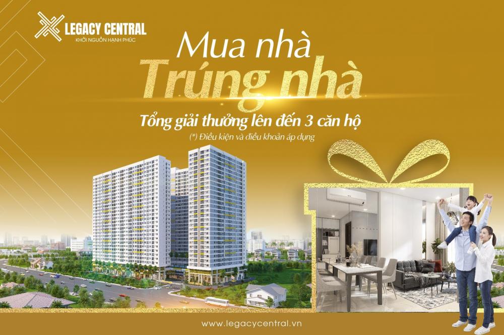 Cần Bán Dự Án Căn Hộ Legacy Central Ở Ngay Trung Tâm Thành Phố Thuận An, Bình Dương