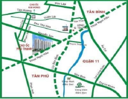 Chính Chủ Cần Cho Thuê Căn Hộ Chung Cư Phú Thạnh Quận Tân Phú Hồ Chí Minh