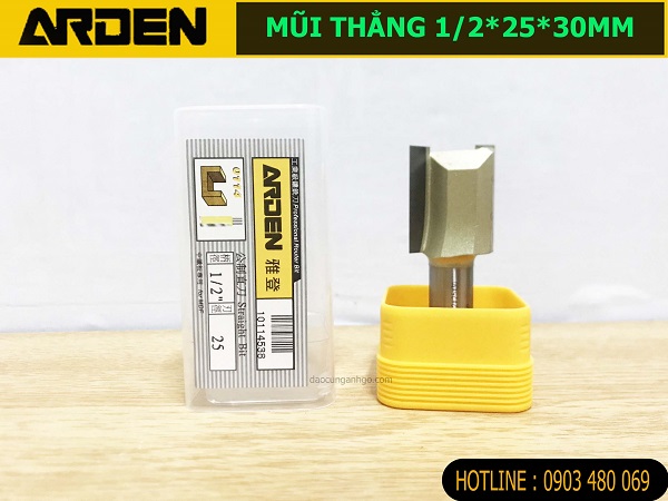 Mũi phay lấy nền ARDEN 1/2*25*30mm