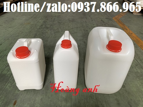 Can nhựa 5 lít,can nhựa hóa chất, can nhựa HDPE 25l đựng hóa chất