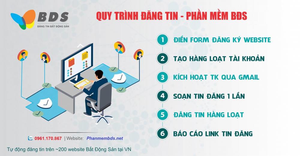 Để giảm bớt công sức up tin bạn có thể sử dụng phần mềm VBDSP tự động up tin và hẹn giờ