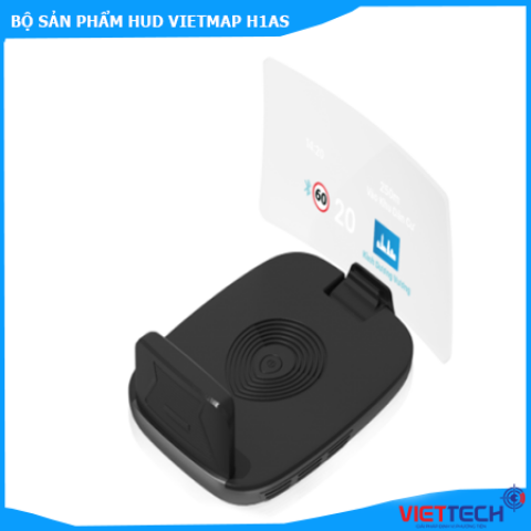 Thiết Bị HUD Vietmap H1N Báo Tốc Độ Giới Hạn, Chỉ Đường, Camera Giao Thông