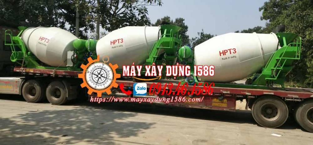 Bồn trộn bê tông thuỷ lực, bồn trộn HYG3