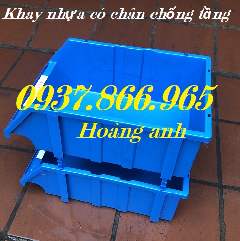 Giá khay nhựa có chân chống, khay nhựa A9