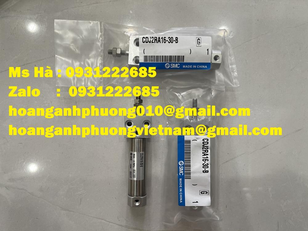 Cylinder CDJ2RA16-30-B hãng SMC mới, giá rẻ