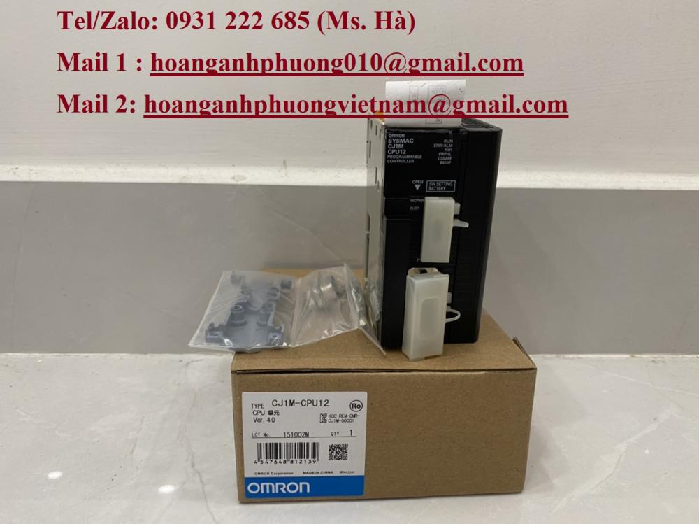 PLC Omron CJ1M-CPU12 - Công Ty Hoàng Anh Phương 