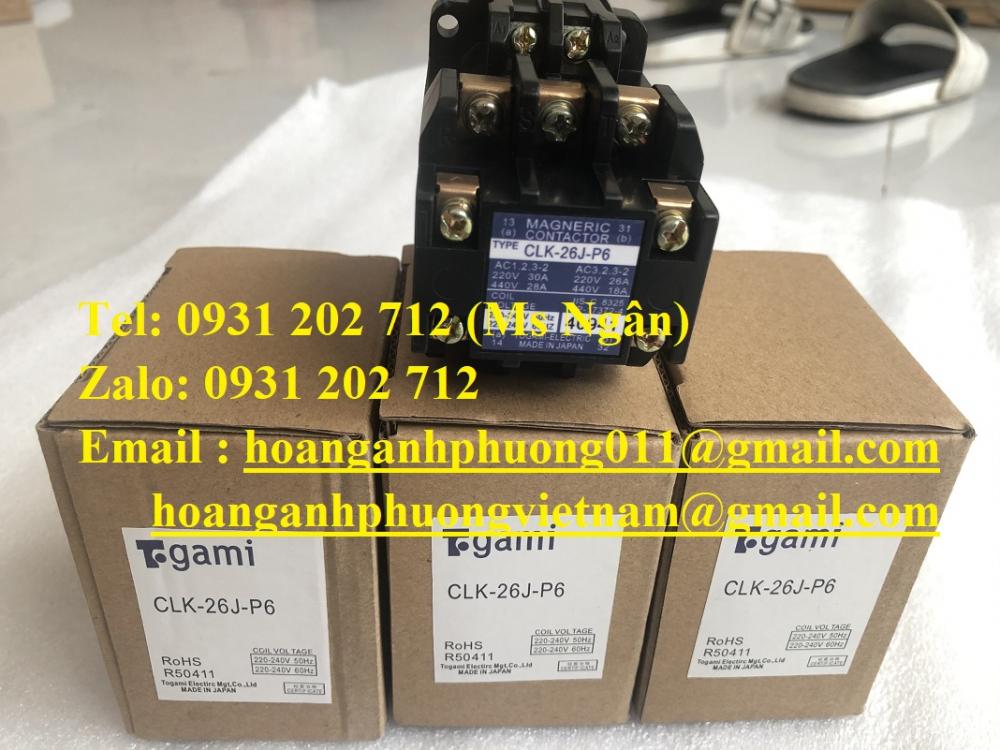 CLK-26J-P6 Khởi động từ Togami mới 100%