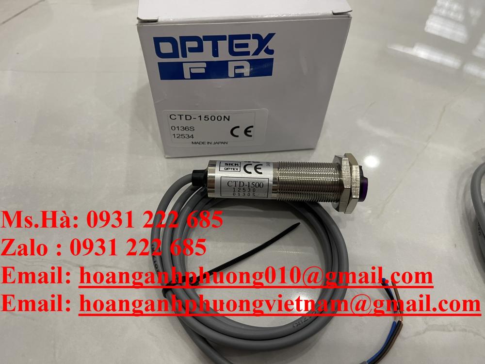 Chuyên phân phối dòng CTD-1500N Optex tại Bình Dương