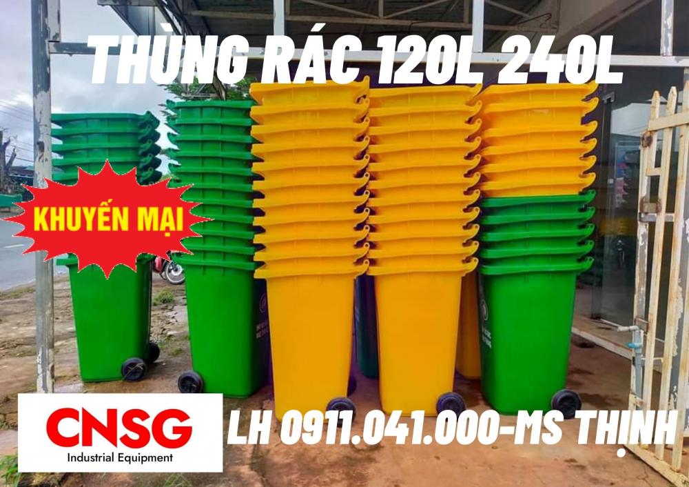 Sỉ lẻ thùng rác 120lit 240lit 660lit, thùng rác công cộng lh 0911.041.000