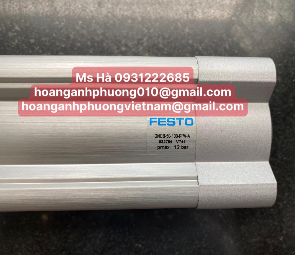 Chuyên cung cấp xy lanh Festo DNCB-50-100-PPV-A hàng nhập