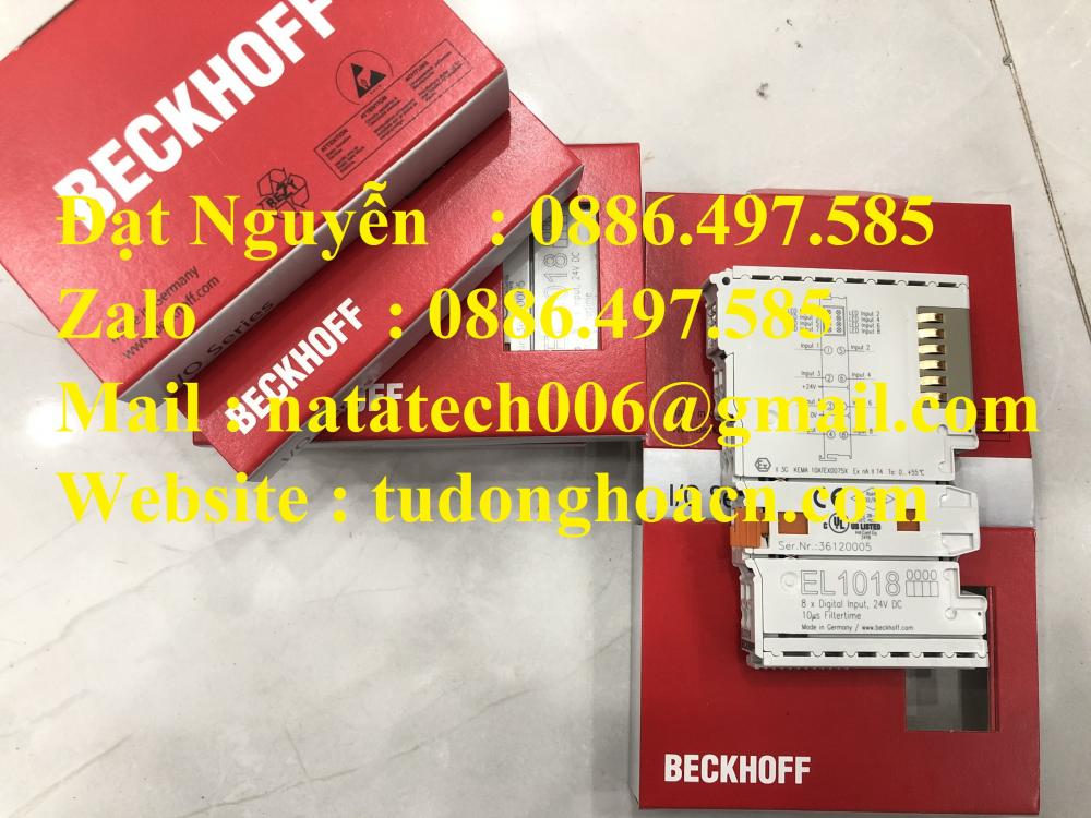 Bộ kết nối EL1018 chính hãng Beckhoff 100% Brand new 