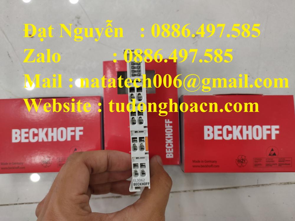 Bộ kết nối EL3062 chính hãng Beckhoff mới 