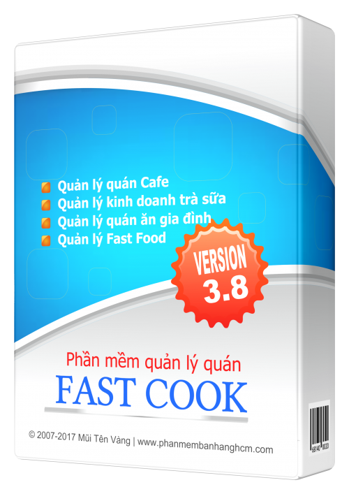 PHẦN MỀM QUẢN LÝ QUÁN FASTCOOK