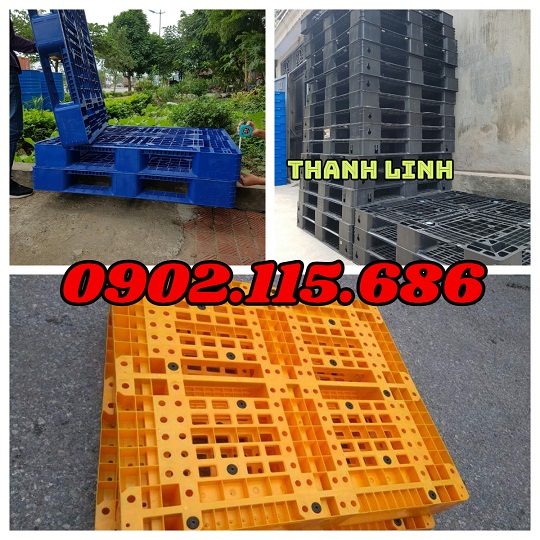 Pallet nhựa 1 mặt,  pallet nhựa HDPE nguyên sinh cao cấp, pallet nhựa dài 1 mét 2, pallet 