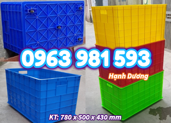 Thùng nhựa bánh xe, thùng nhựa 5 bánh xe