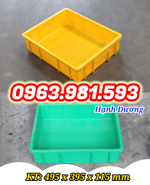 Thùng nhựa B9, hộp nhựa đặc, sóng nhựa bít