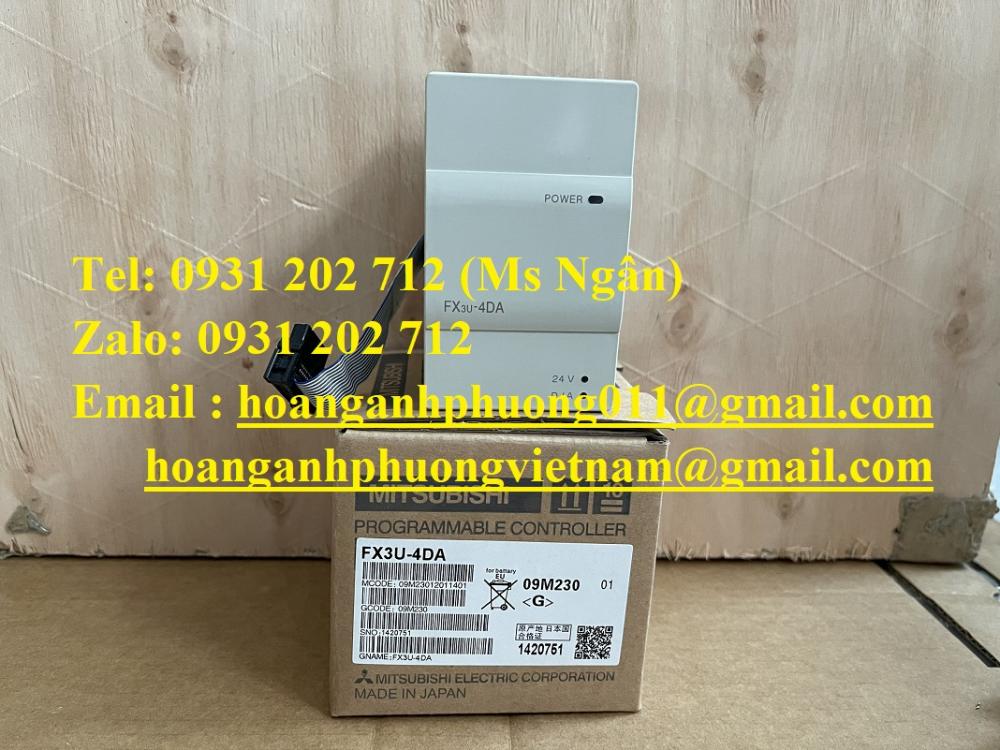 FX3U-4DA Module Mitsubishi mới 100%