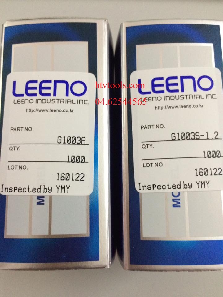 Leeno pin G1003 series, G070 series, G1353 series