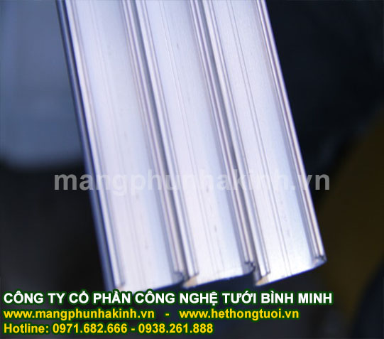 Phụ kiện nhà kính thanh nẹp nhà kính, nẹp cài màng nhà kính