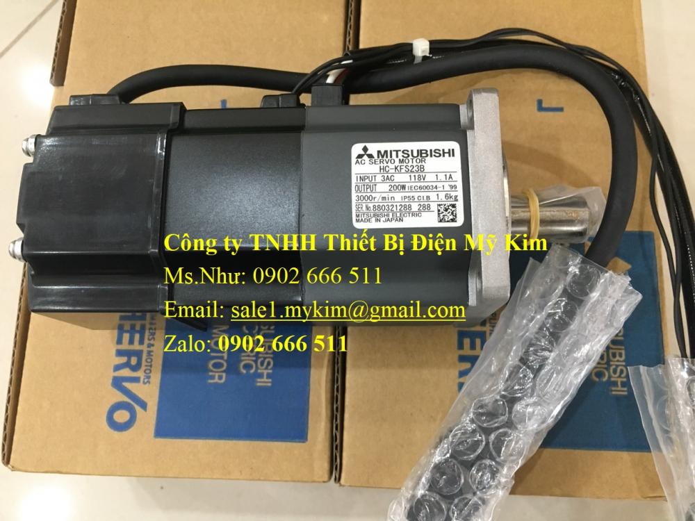 AC Servo Motor Mitsubishi HC-KFS23B chính hãng giá tốt