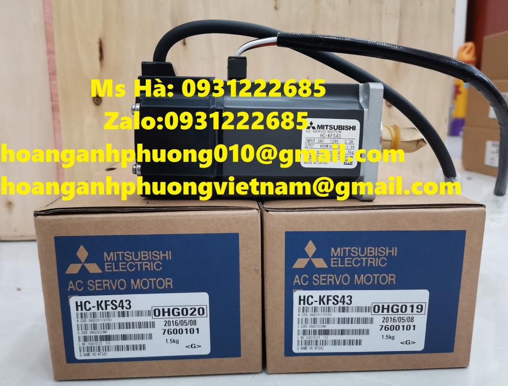 Động cơ servo mitsubishi HC-KFS43 | Công Ty Hoàng Anh Phương