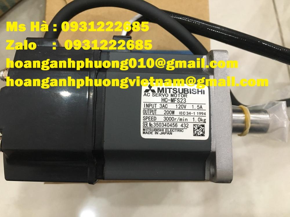 Chuyên động cơ servo mitsubishi HC-MFS23 giá rẻ 