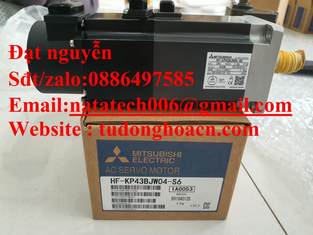 HF-KP43BJW04-S6 động cơ Servo chính hãng Mitsubishi mới 100% 