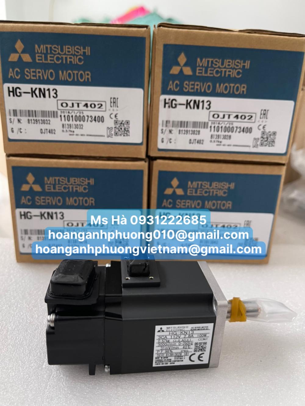 Servo motor Mitsubishi HG-KN13 | bảo hành 12 tháng 