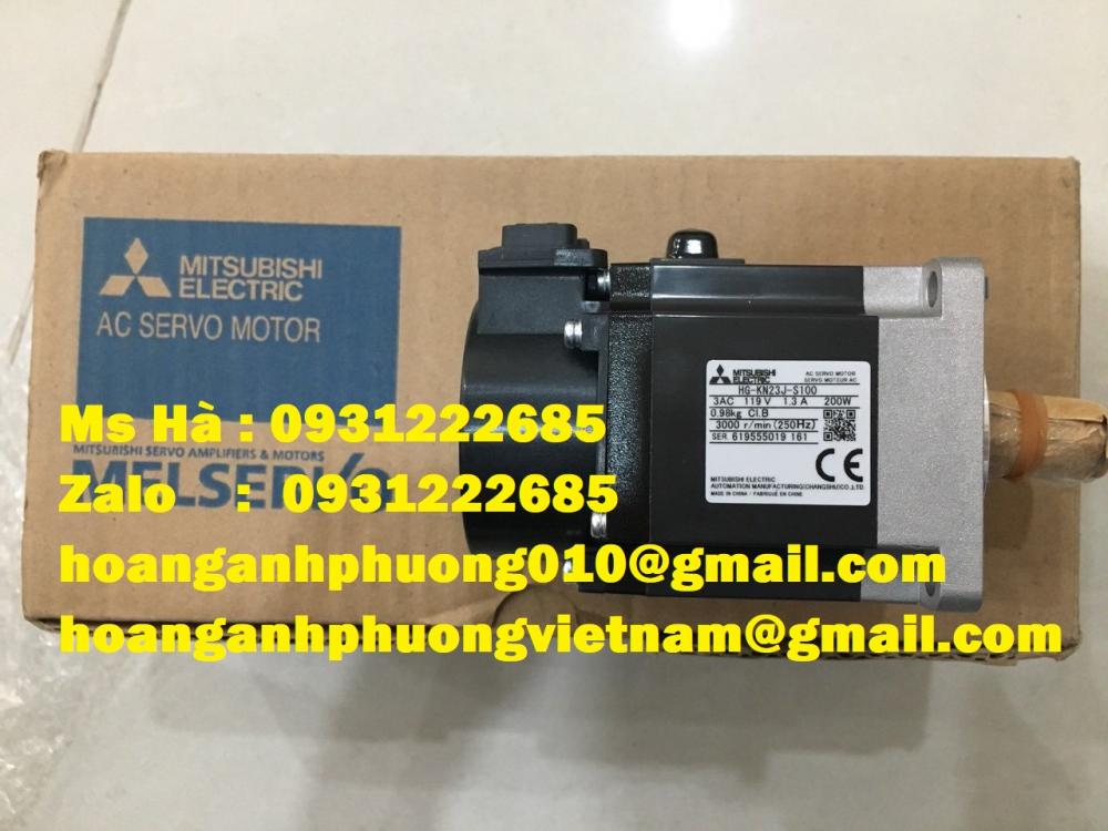 Mitsubishi HG-KN23BJ-S100 động cơ 200W giá tốt 