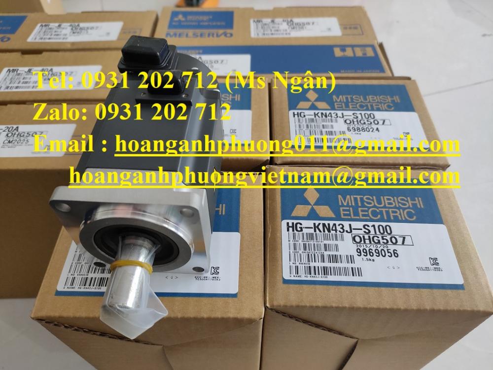 HG-KN43J-S100 Động cơ Servo Mitsubishi mới 100%