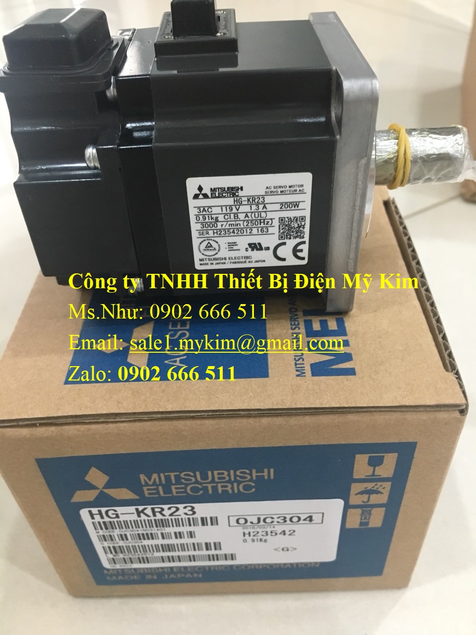 AC Servo Motor Mitsubishi HG-KR23 chính hãng giá tốt