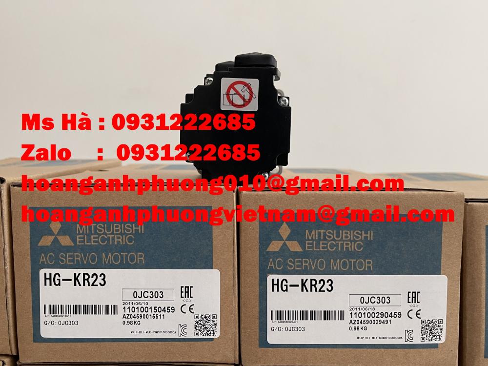 Động cơ servo mitsubishi HG-KR23