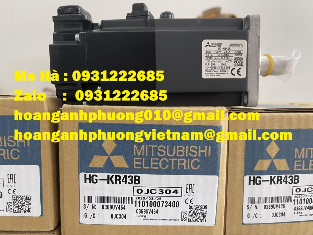 Servo motor mitsubishi HG-KR43B