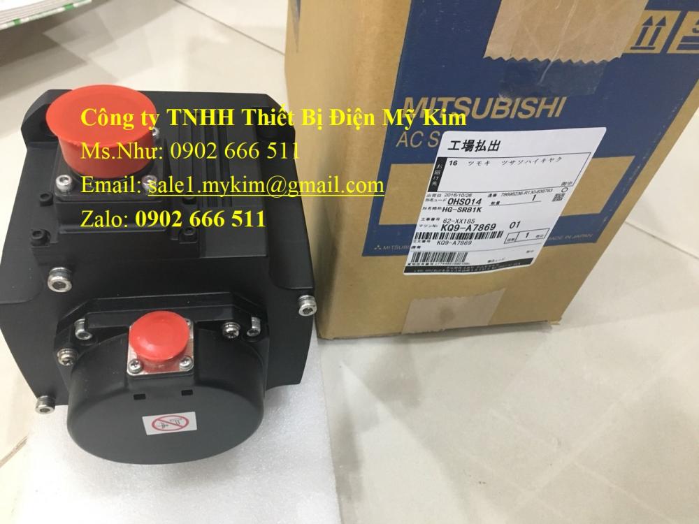 AC Servo Motor Mitsubishi HG-SR81K chính hãng giá tốt