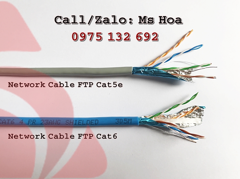 Phân phối toàn quốc cáp mạng UTP/FTP Cat5 Cat6 – Network Cable UTP/FTP Cat5 Cat6 